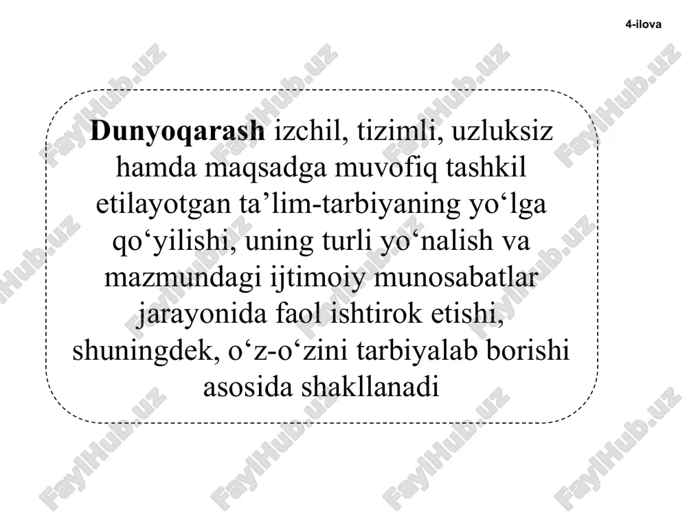 o’quvchilarning ilmiy dunyoqarashinishakllantirish - Page 5