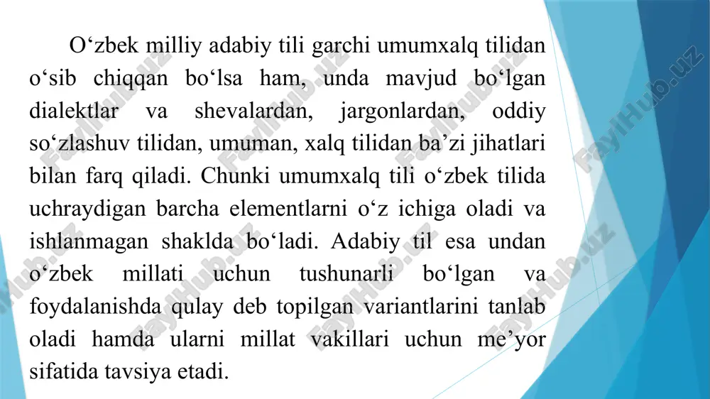 soha tilida adabiy til va uning me’yorlari - Page 5