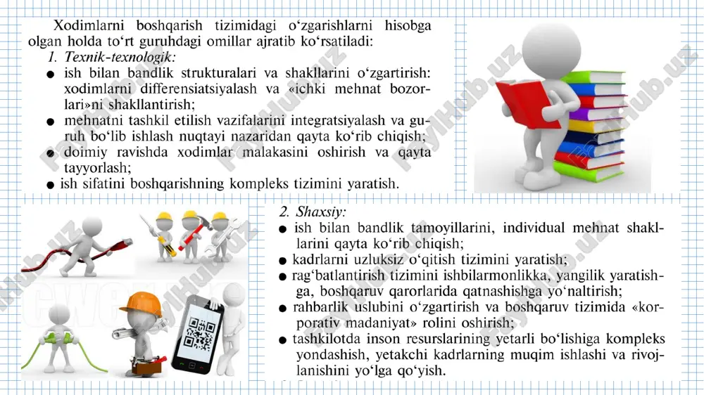 ergashtira oladigan siyosatchilardir. olimlarning fikricha, liderlik o‘zini-o‘zi (birinchi navbatda hissiyoti va aqlini) nazorat qilishdan boshlanadi. chunki insonlarning o‘y-xayoli va hissiyotlari ularning kelajagini belgilaydi. yetakchi menejer yetakchining vazifasi guruhni ruhlantirish va g'oyani amalga oshirishga ishtiyoq uyg'otish rahbarning vazifasi rejalashtirish, ishni tashkillashtirish va vazifalarni bo’lib berishdan iborat yetakchi innovatsiya qiladi, ya’ni yangi g'oyalar yaratadi rahbar esa ularni amalga oshirish jarayonini boshqaradi yetakchining orqasidan unga ergashuvchilari bor rahbarning esa unga bo'ysunuvchi ishchilari bor yetakchining nazari odamlarda, guruh a’zolarida bo'ladi rahbarning e’tibori tizim va tashkillashtirishda bo'ladi yetakchi ishonch qozonishga ahamiyat bersa rahbar nazorat ostiga olishga harakat qiladi yetakchi uzoqni ko'zlaydi rahbar qo'l ostidagi ishlarni bajarishga ko'proq ahamiyat beradi yetakchi nima? va nima uchun? deb so'rasa rahbar qanday? va qachon? savollarga javob izlaydi yetakchi original g'oyalarni yaratadi rahbar esa taqlid qiladi, ya’ni o'xshatishga harakat qiladi yetakchi to'g'ri ish qiladi rahbar ishni to'g'ri qiladi ba’zilar yetakchilikni tug'ma qobiliyat deydi, lekin bu noto'g'ri. bunday xislatlarni istalgan inson …