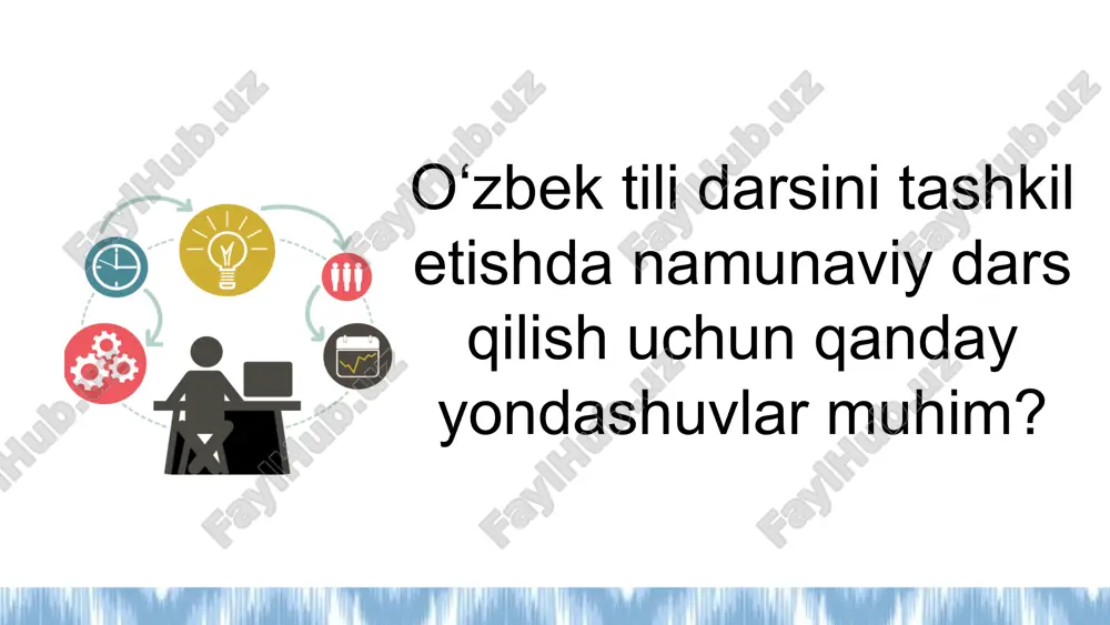 namunaviy dars tashkil etish va uni tahlil qilish - Page 5