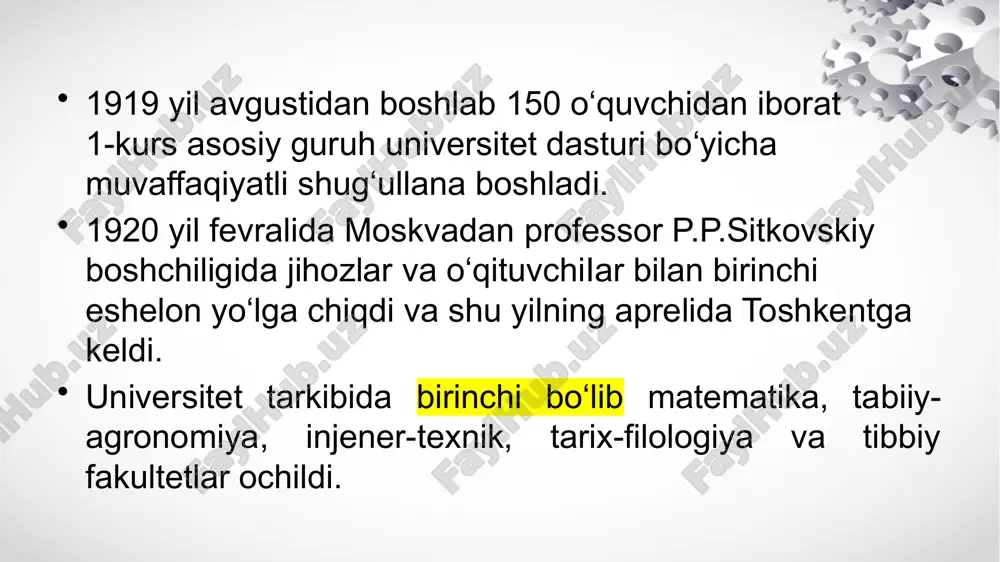 og‘liqni saqlashning birlamchi zvenosi muassasalarini yangi formasiyadagi yuqori malakali tibbiy kadrlar bilan ta’minlash uchun umumiy amaliyot shifokori tayyorlash tizimiga o‘tkazildi. 1998 yilda tibbiy o‘quv muassasalari uchun yuqori malakali o‘qituvchilar tayyorlash uchun birinchi toshdavti bazasida tibbiy-pedagogika fakul’teti ochildi, 1999 yilda esa oliy ma’lumotli hamshira tayyorlash fakul’teti ochildi. “ta’lim to‘g‘risidagi” qonunga muvofiq ikki pog‘onali ta’lim: birinchi daraja oliy tibbiy ta’lim - bakalavr, ikkinchi daraja — 2-3 yil davomida magistraturada har bir mutaxasislik bo‘yicha yuqori malakali kadrlar tayyorlash ko‘zlangan. 2000 yilda yuqori malakali vrachlar tayyorlash uchun magistratura ochildi. 2005 yil o‘zbekiston respublikasi prezidenti farmoniga muvofiq birinchi va ikkinchi toshkent davlat tibbiyot instituti bazasida toshkent tibbiyot akademiyasi (tta) tashkil qilindi. akademiya rektori qilib o‘zbekiston fa akademigi taniqli jarroh sh.i.karimov tayinlandi. akademiyaning asosiy uchta yirik klinikasi, respublika ixtisoslashtirilgan ilmiy-amaliy markazlar, respublika va shahar kasalxonalari asosiy bazasi hisoblanadi. o‘zbekistonda tibbiy xodimlami tayyorlashda yana turli vaqtlarda tashkil etilgan samarqand, andijon, buxoro tibbiyot institutlari, toshkent pediatriya instituti nukus …