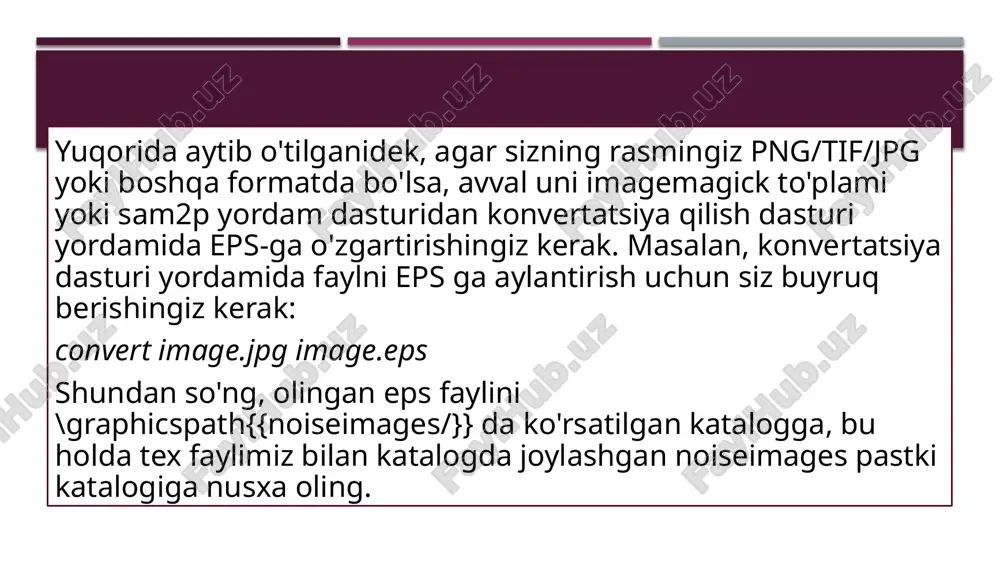 eme_decoupledcase.eps} \label{fig:actuatorscouplingsheme_decoupledcase} } \hspace{4ex} \subfigure[]{ \includegraphics[width=0.25\linewidth]{actuatorscouplingsheme_nearestcoupledcase.eps} \label{fig:actuatorscouplingsheme_nearestcoupledcase} } \hspace{4ex} \subfigure[]{ \includegraphics[width=0.24\linewidth]{actuatorscouplingsheme_nearestcoupled_and_diag_case.eps} \label{fig:actuatorscouplingsheme_nearestcoupled_and_diag_case} } \caption{coupling cases for the dm models: \subref{fig:actuatorscouplingsheme_decoupledcase} decoupled case; \subref{fig:actuatorscouplingsheme_nearestcoupledcase} coupling between the closest neighbours; \subref{fig:actuatorscouplingsheme_nearestcoupled_and_diag_case} coupling between the closest neighbour and diagonally adjacent actuators.} \label{fig:threedmcases} \end{figure} har xil balandlikdagi uchta rasm ba'zida turli xil o'lchamdagi chizmalar bilan ishlashga to’g’ri keladi, ular bitta o'lchamga mos kelmaydi va siz ular uchun sarlavhalar bir xil satrda ekanligiga ishonch hosil qilishingiz kerak. aks holda, bu xunuk bo'lib chiqadi: rasmlar ostidagi harflar turli pozitsiyalarda: \begin{figure}[h] \begin{minipage}[h]{0.32\linewidth} \center{\includegraphics[width=0.8\linewidth]{image}} \end{minipage} \hfill \begin{minipage}[h]{0.32\linewidth} \center{\includegraphics[width=0.4\linewidth]{image}} \end{minipage} \hfill \begin{minipage}[h]{0.32\linewidth} \center{\includegraphics[width=0.9\linewidth]{image}} \end{minipage} \begin{minipage}[h]{1\linewidth} \begin{tabular}{p{0.32\linewidth}p{0.32\linewidth}p{0.32\linewidth}} \centering a) & \centering b) & \centering v) \\ \end{tabular} \end{minipage} \vspace*{-1cm} \caption{protsess kodirovaniya: a) originalnoe izobrajenie, b) frt kinoforma, v) zakodirovannoe izobrajenie.} \label{ris:correlationsignals} \end{figure} bu yerda masala shundaki, rasmlar kiritilgan barcha minipage muhitlaridan keyin alohida minipage mavjud. unda jadval mavjud, ustunlar kengligi rasmlar uchun minipagening kengligi