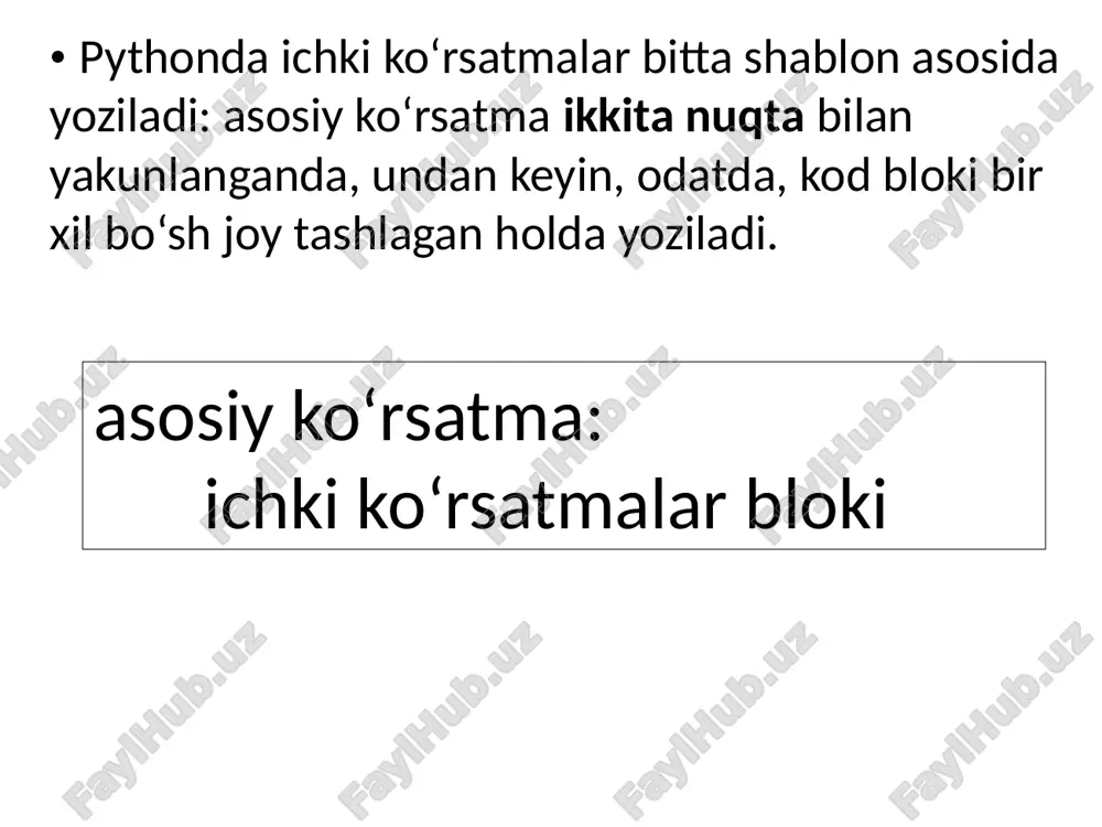 python dasturlash tili imkoniyatlari - Page 5