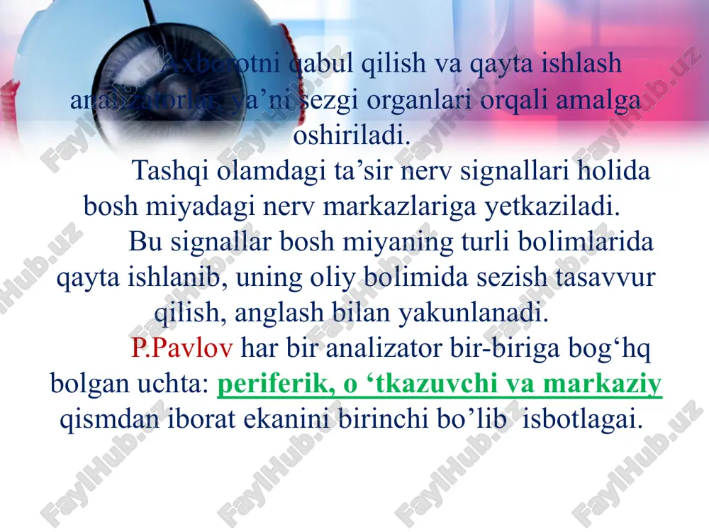 eshitish analizatoriyoshga bog’liq xususiyatlari - Page 5