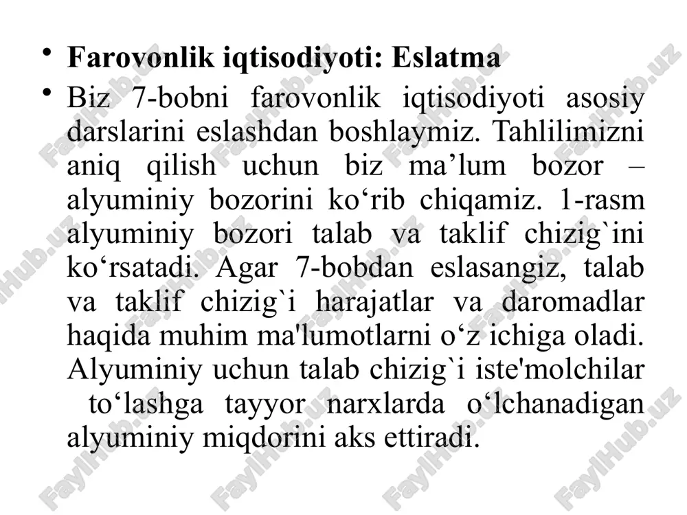 ay ishni aqsh soliq kodeksi tadqiqot va rivojlanish sarfiga maxsus soliq imtiyozlari taklif qilish orqali cheklangan miqdorda bajaradi. ba’zi boshqa davlatlat ko‘p texnologik yoyilishlar taklif qiluvchi maxsus sanoatlarga subsidiya kiritish bilan chuqurroq e’tibor qaratadi. texnologik sanoatni rivojlantirishga qaratilgan hukumatning iqtisodiyotga aralashuvi ba’zida sanoat siyosati deb yuritiladi 15.3.tashqi ta’sirlarga qaratilgan davlat siyosati. tashqi ta’sirlar nima uchun bozorlarni resurslar samarasiz taqsimlanishiga olib kelishini muhokama qildik, lekin bu samarasizlikni qanday bartaraf qilish haqida kam gapirildi. amalda, davlat siyosatchilari va xususiy shaxslar tashqi ta’sirlarga turli yo‘llar bilan javob beradi. barcha yechimlarning maqsadi resurslar taqsimotini ijtimoiy maqbul darajaga yaqinlashtirishdir. ushbu bo‘limda davlat yechimlari ko‘rib chiqiladi. umumiy masala sifatida, hukumat tashqi ta’sirga javob berishda ikki yo‘lning biridan foydalanishi mumkin. buyruq va nazorat siyosati bevosita xatti-harakatni tartibga soladi. bozorga asoslangan siyosat rag`batlantirish bilan ta’minlaydiki, xususiy qaror qabul qiluvchilar muammoni hal qilish yo‘lini o‘zlari tanlaydi. buyruq va nazorat siyosati: tartibga solish. hukumat muayyan xatti-harakatni talab qilish yoki cheklash …