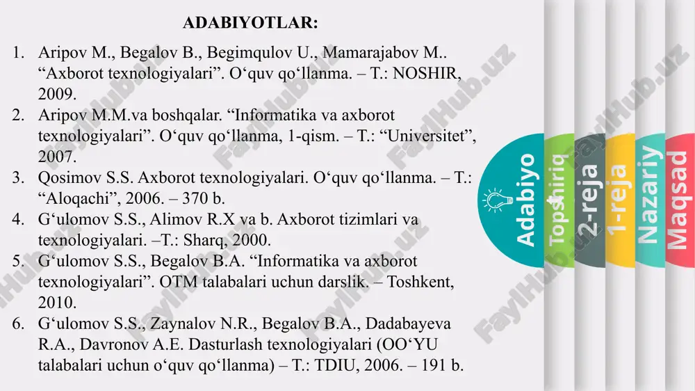 amaliy mashg‘ulot. axborot xavfsizligini ta’minlash usullari - Page 5