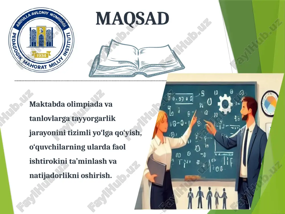 maktabning olimpiada va tanlovlarda ishtirok etish faoliyati - Page 5