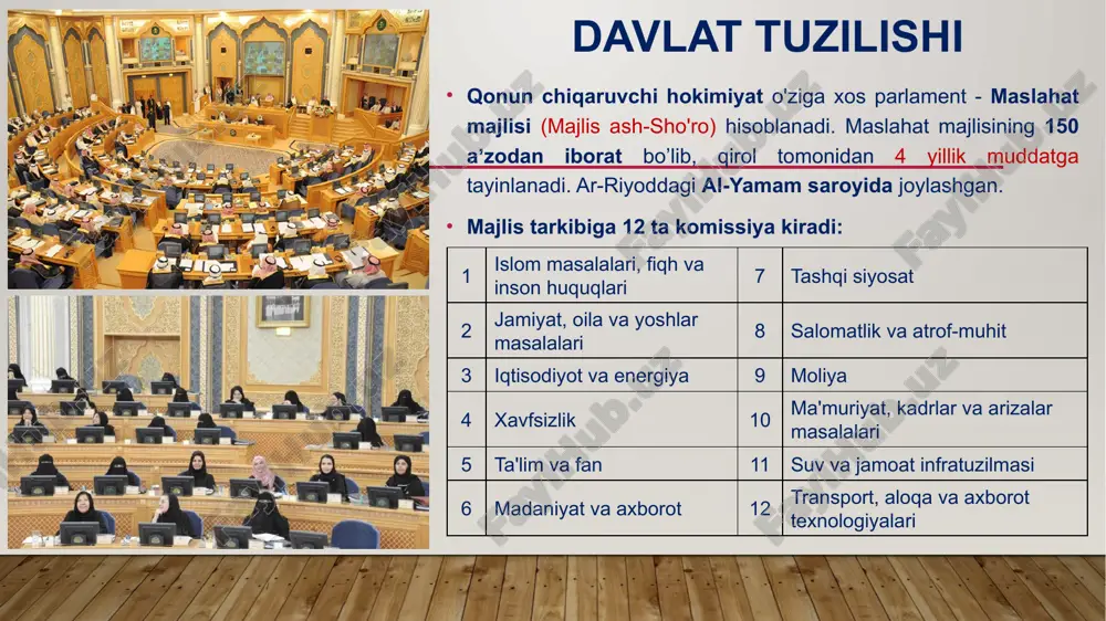 eltorlik xizmatlari sektorining ulushi – 7,1% dan 10,7% gacha. tashqi savdo: eksport saudiya arabistonining asosiy eksport mahsulotlari – neft (236 milliard dollar); qayta ishlangan neft (45,3 milliard dollar); etilen polimerlari (13,1 milliard dollar); propilen polimerlari (6,4 milliard dollar); asiklik spirtlar (6,19 milliard dollar); asosiy eksportyor davlatlar: xitoy (68 milliard dollar), hindiston (46,2 milliard dollar), yaponiya (36,5 milliard dollar), janubiy koreya (36 milliard dollar) va aqsh (23,9 milliard dollar). 2022-yilda saudiya arabistoni neft (236 milliard dollar), propilen polimerlari (6,4 milliard dollar), asiklik spirtlar (6,19 milliard dollar), alkilbenzollar va alkilnaftalinlar (563 million dollar) bo‘yicha dunyodagi eng yirik eksportchi bo‘ldi. tashqi savdo: import saudiya arabistonining asosiy import mahsulotlari – avtomobillar (13,2 milliard dollar); radioeshittirish uskunalari (5,43 milliard dollar); oltin (5,22 milliard dollar); qayta ishlangan neft (4,87 milliard dollar); qadoqlangan dori-darmonlar (3,08 milliard dollar); asosiy importyor davlatlar: xitoydan (36,5 milliard dollar), baa (27,8 milliard dollar), aqsh (11 milliard dollar), hindiston (10,1 milliard dollar) va …
