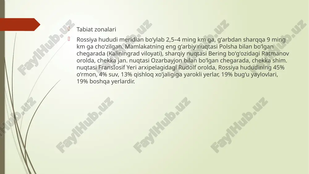andrey skoch ga oʻtdi. sanksiyalar[tahrir | manbasini tahrirlash] 2022-yil 28-fevralda rossiyaning ukrainaga bosqiniga munosabat bildirgan holda, yevropa ittifoqi usmonovni qora roʻyxatga kiritib, unga yevropa ittifoqi boʻylab sayohat qilish taqiqladi va uning barcha aktivlari muzlatdi. 3-mart kuni qoʻshma shtatlar ham usmonovning kompaniyalariga baʼzi istisnolar bilan birga, unga nisbatan xuddi shunday sanktsiyalarni kiritdi. usmonov yevropa ittifoqining rasmiy nashri boʻlmish yevropa ittifoqining rasmiy jurnali „rossiya prezidenti vladimir putin bilan yaqin aloqada bo‘lgan kremlparast va putinning sevimli oligarxi“ sifatida tilga olingan. unga oʻsha kuni britaniya hukumati tomonidan sanksiyalar qoʻyilgan. quyidagi boshqa davlatlar ham birma-bir sanksiyalar kirita boshladi: 2022-yil 4-martda shveysariya tomonidan sanksiya kiritilgan; 2022-yil 8-martda yaponiya tomonidan sanksiya kiritilgan; 2022-yil 14-martda avstraliya tomonidan sanksiya kiritilgan; 2022-yil 5-aprelda yangi zelandiya tomonidan sanksiya kiritilgan; 2022-yil 19-sentyabr ukraina tomonidan sanksiya kiritilgan. forbes jurnali 2012-yilda usmonovning boyligini 18,1 milliard dollarga baholagan (dunyoda 28-oʻrin, rossiyada 1-oʻrin). 2012-yil mart oyida bloomberg usmonovni rossiyadagi eng boy odam deb eʼlon qildi va …