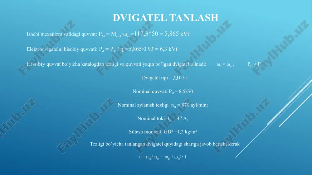elektryuritma asoslari kurs loyihasi - Page 5