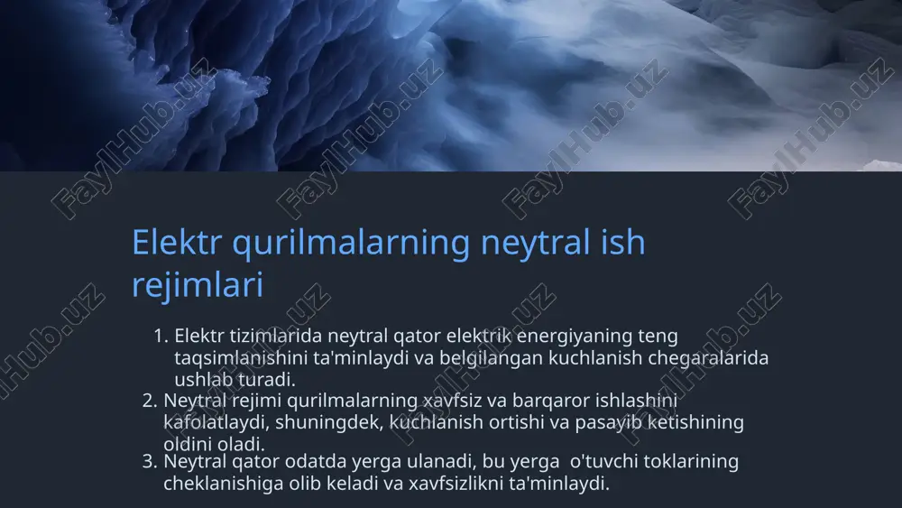 elektr tizimi elementlarining nominal kuchlanishi - Page 5