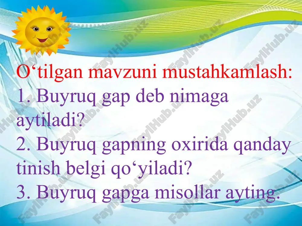 buyruqgap. (96-98-mashqlar) - Page 5