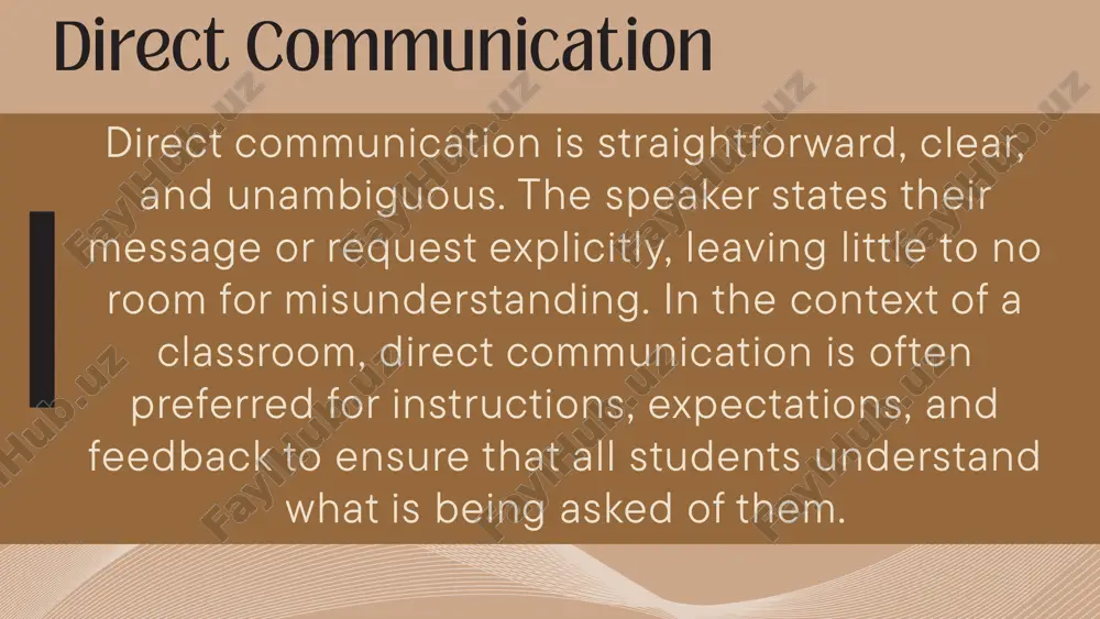 ucation: in cultures where education is highly valued as a means to achieve social mobility or honor family traditions, there might be a greater emphasis on formal education, rote learning, and respect for teachers. this can shape communication patterns to be more deferential and formal. beliefs beliefs about communication: cultures differ in their beliefs about the importance of spoken versus written language, the appropriateness of questioning authority figures, and the value of public speaking skills. these beliefs influence how speech culture is taught, with some cultures placing a higher emphasis on developing public speaking and presentation skills, while others might focus more on writing and listening skills. image1.png image2.png image3.svg image3.png image4.png image5.png image7.svg /docprops/thumbnail.jpeg