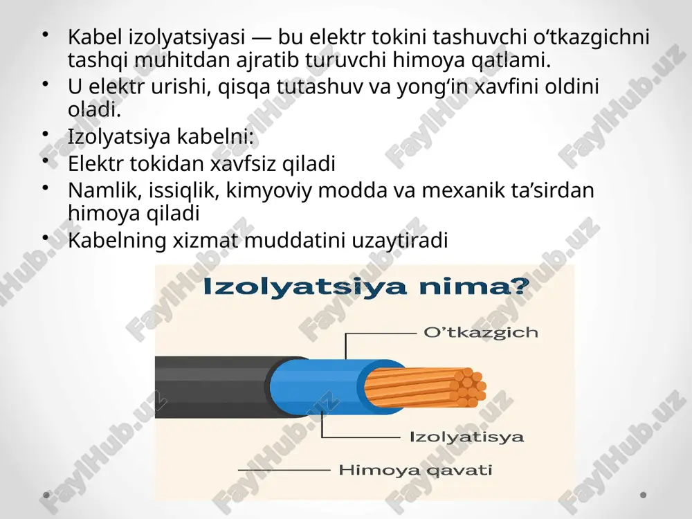 kabel izolyatsiyasi - Page 5
