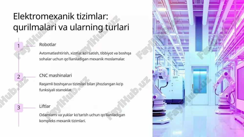 elektromexanik tizimlar elementlari va qurilmalari - Page 5