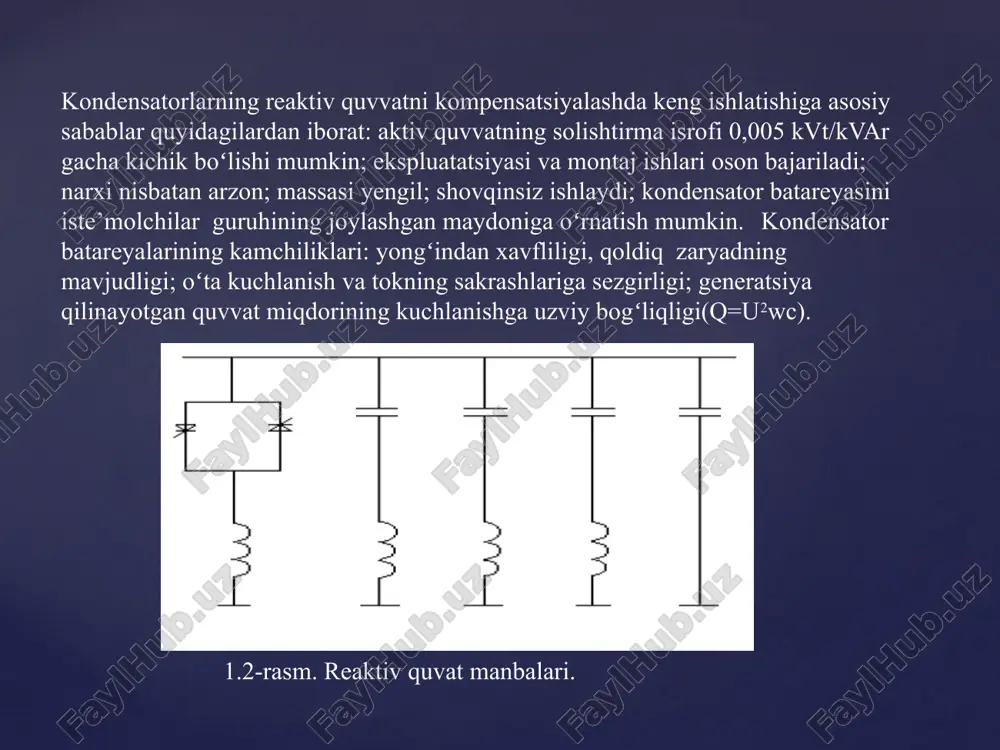 elektr ta'minoti asoslari fanidan tayyorlagan mustaqil ish - Page 5