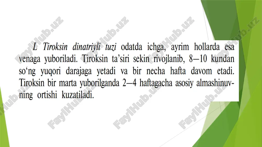 qalqonsimonbez faoliyatini ta'sir etuvchi dorivositalari - Page 5