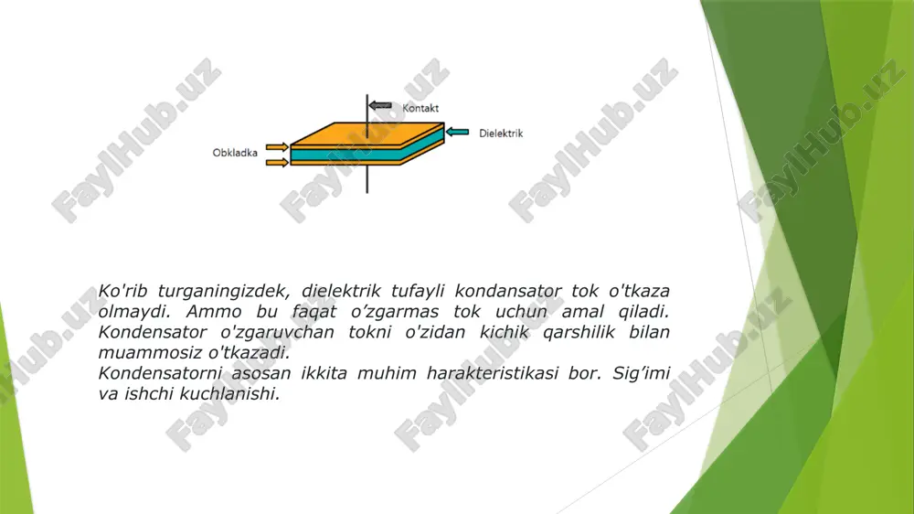 kondensatorlar va ularning texnikada qo'llanilishi - Page 5