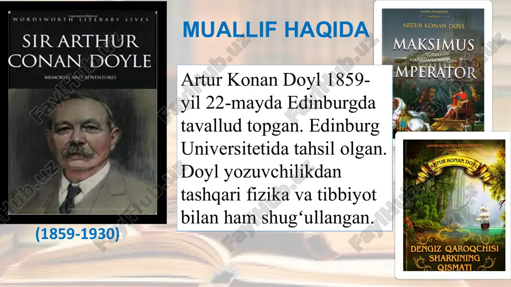yosh askarlar o`rtasidagi farq yaxshi ko`rinadi . asar qahramonlari style.visibility style.visibility ppt_x ppt_y style.visibility ppt_x ppt_y style.visibility ppt_x ppt_y style.visibility style.visibility nima sababdan hozirgi yoshlar juda g'alati ? tarixdan nafratlanasiz , bugunni mensimaysiz , kelajakka esa befarqsiz . bu oxir-oqibat yaxshilikka olib kelmaydi . style.visibility e’tiboringiz uchun rahmat ! style.visibility style.visibility nima uchun tavsiya etaman ? style.fontweight style.visibility style.fontweight style.visibility style.visibility bu asarda dunyoni muqarrar halokatdan asrashda jonbozlik ko’rsatgan razvedkachilar shu jumladan bahrom ibragimovning timsoli gavdalantiriladi . style.fontweight style.visibility ppt_x ppt_y style.visibility ppt_x ppt_y style.visibility ppt_x ppt_y style.visibility ppt_x ppt_y asar bosh qahramoni yoxud madali bahrom ibragimov style.visibility ppt_x ppt_y style.visibility ppt_x ppt_y style.visibility ppt_x ppt_y style.visibility ppt_x ppt_y style.visibility style.visibility style.visibility asar muallifi olimjon hayit 1965 yil 15 sentyabrda farg‘ona viloyatining buvayda tumanida tavallud topgan . 1996 yili toshkent davlat universitetining o‘zbek filologiyasi fakultetini tamomlagan . “ sog‘inch ” she’riy to‘plami , “killer”, “ yollanma qotil ”, “ tiriklay …