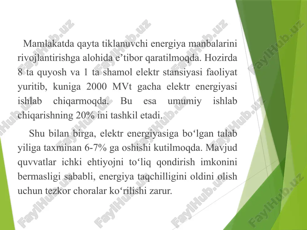 elektri tejamkorlik tushunchasi va uning ahamiyati - Page 5
