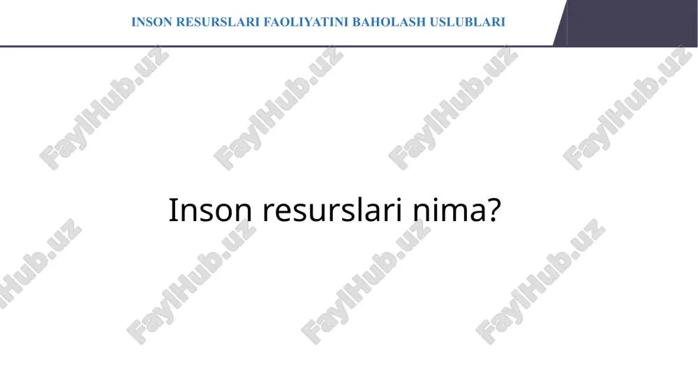 inson resurslari faoliyatini baholash uslublari - Page 5