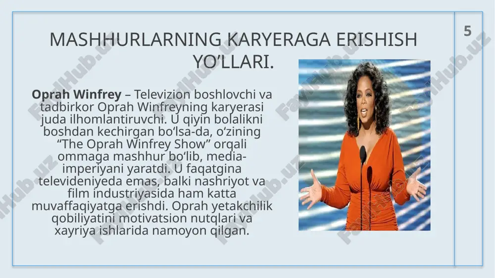 karyera. shaxsning kasb mahoratidagi yuksalishi - Page 5