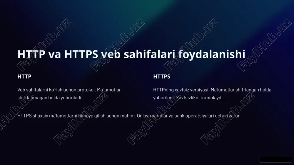 internetning ishlash prinsiplari - Page 5