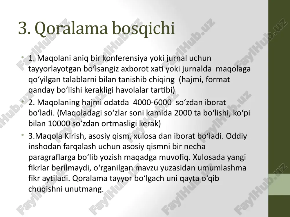 maqola yozish bosqichlari - Page 5