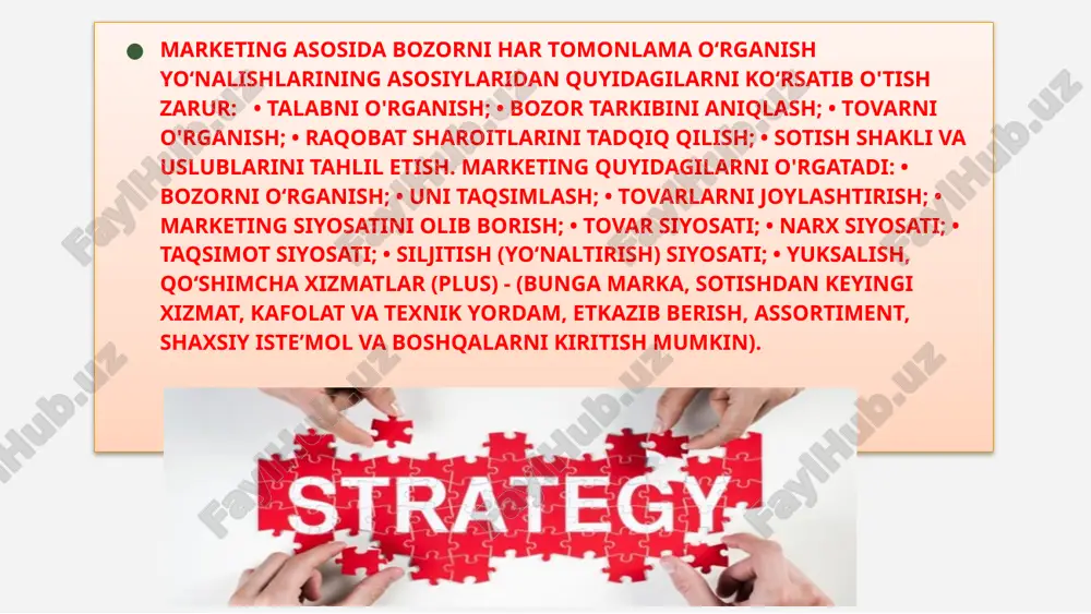 kichik biznesda marketing faoliyati - Page 5