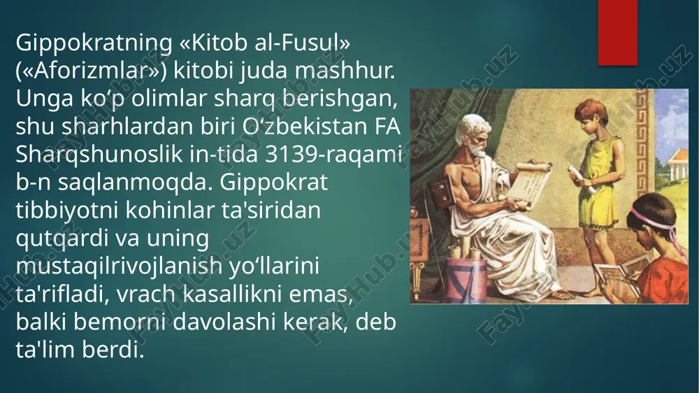 gippokrat va tibbiyot tarixi - Page 5
