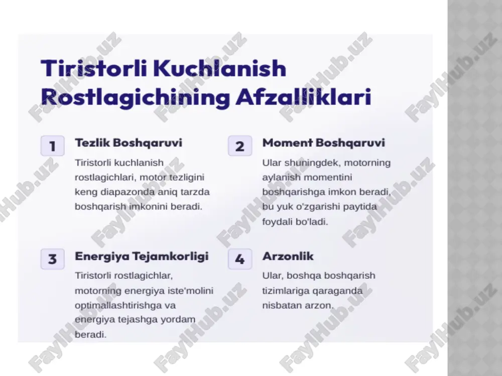 tiristorli kuchlanish rostlagichi: ish prinsipi - Page 5