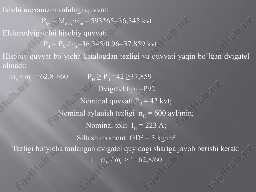 elektryuritma asoslari kurs loyihasi - Page 5