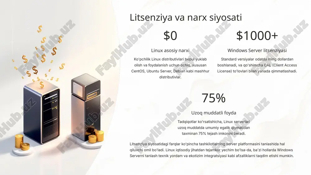 uchun hibrid yechimlardan foydalanmoqda. yakuniy qaror tashkilotning texnik talablariga, mutaxassislar tajribasiga, mavjud dasturiy ta'minotga va moliyaviy imkoniyatlarga bog'liq. ko'pgina hollarda, ikkala tizimdan ham foydalanish eng yaxshi yechim bo'lishi mumkin. 11 image1.png image2.png image3.png image4.png image5.png image6.png image7.png image15.png image8.png image9.png image10.png image11.png image12.png image13.png image14.png image16.png image17.png image18.png image19.png image20.png image21.png image29.png image22.png image23.png image24.png image25.png image26.png image27.png image28.png image30.png image31.png image32.png image33.png image34.png