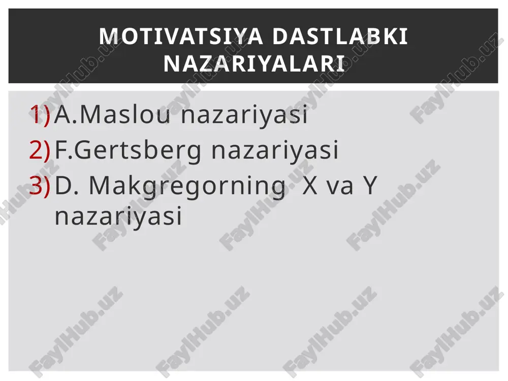 xodimlar motivatsiyasi - Page 5