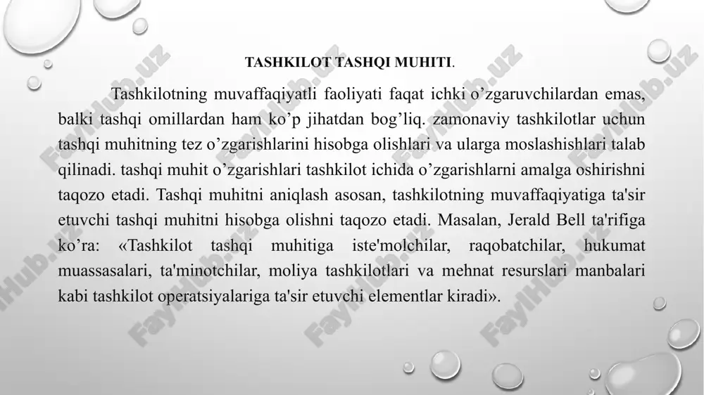 tashkilotning missiyasi va maqsadlarini boshqarish - Page 5