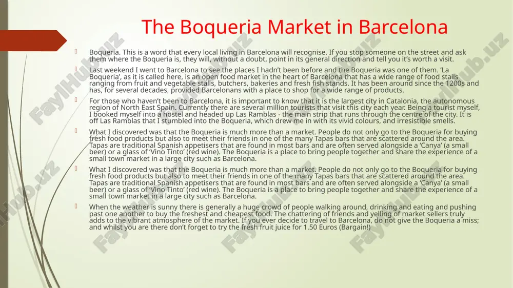 boqueria market in barcelona - Page 5
