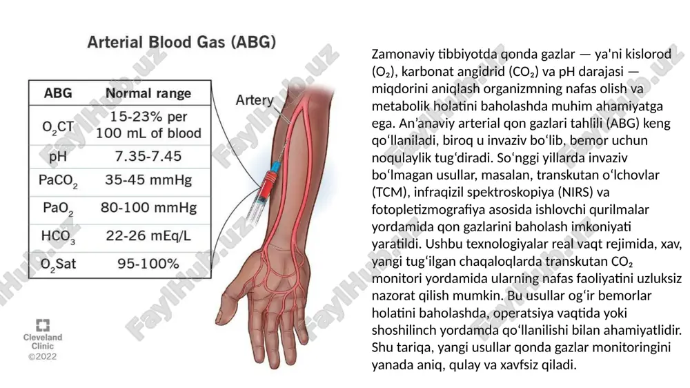li patologiyalarni erta aniqlash va samarali davolashda muhim rol o‘ynaydi. bunday usullar shifokorlar ishini yengillashtiradi, bemor xavfsizligini oshiradi va hayot uchun muhim qarorlarni tezda qabul qilish imkonini beradi. e’tiboringiz uchun rahmat! farg‘ona jamoat salomatligi tibbiyot instituti image1.png image2.jpeg image3.png image4.jpeg image5.jpg image6.jpg image7.jpg image8.jpg image9.jpg image10.jpg image11.jpg /docprops/thumbnail.jpeg