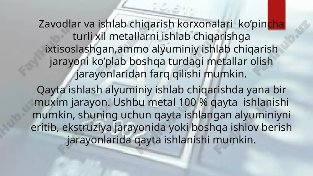 alyuminiy olishtexnologiyasi - Page 5