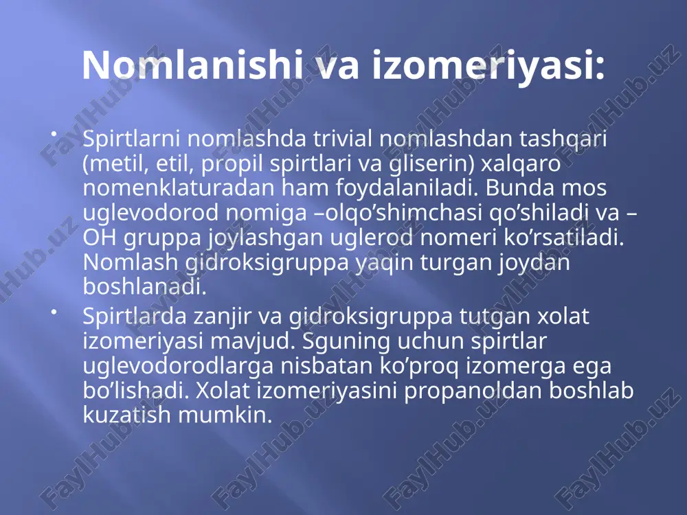 bir va ko'p atomli spirtlar - Page 5
