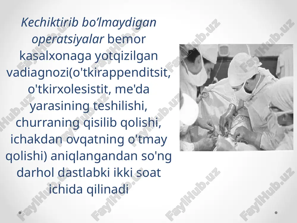 xirurgik operatsiyalar - Page 5