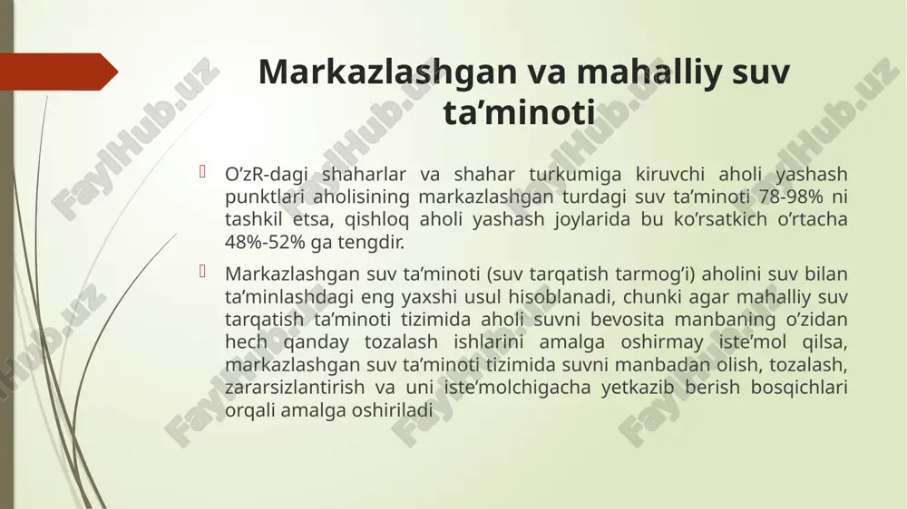 oqovasuvlarni tozalash usullari - Page 5
