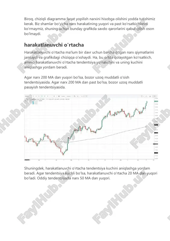 atidan qanday foydalanish kerak? harakatlanuvchi o'rtacha trend chiziqlari kanallar trend yo'nalishiga ishonchingiz komilmi? trend ko'rsatkichlari bilan trend savdosi