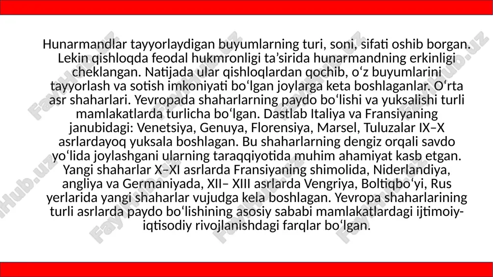yevropada o‘rtaasr shaharlari - Page 5