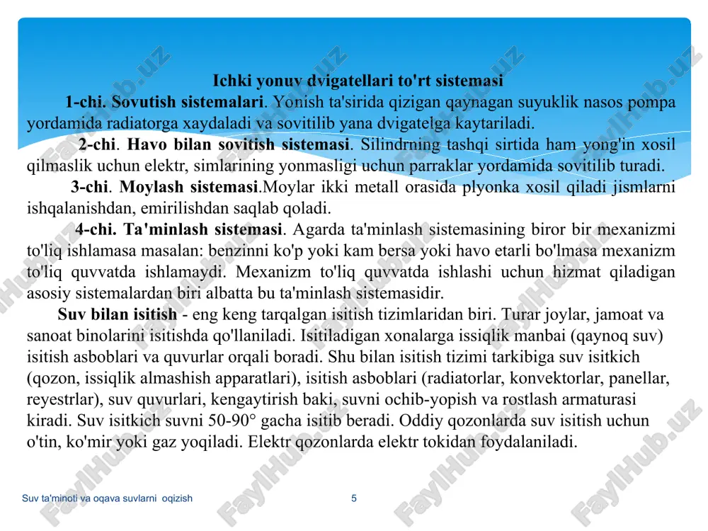issiqlik texnikasi - Page 5