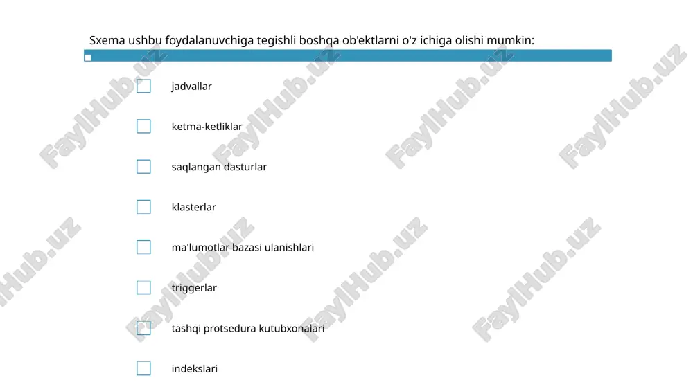 ma'lumotlar bazasi modeli - Page 5