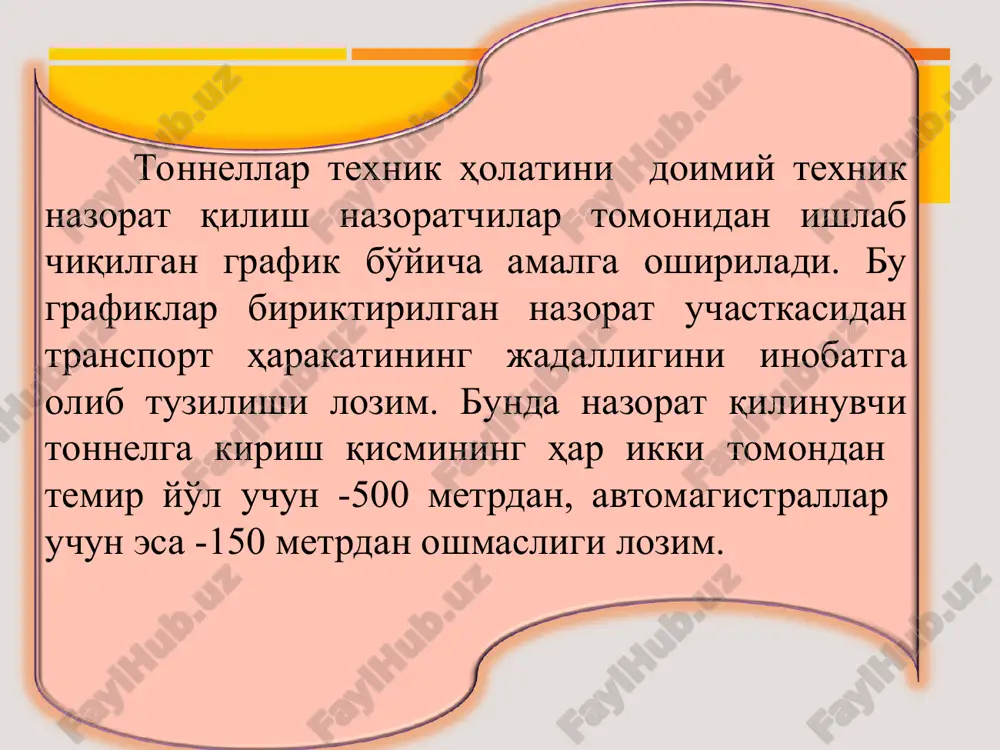 tonnellar texnik holatini nazorat qilish - Page 5