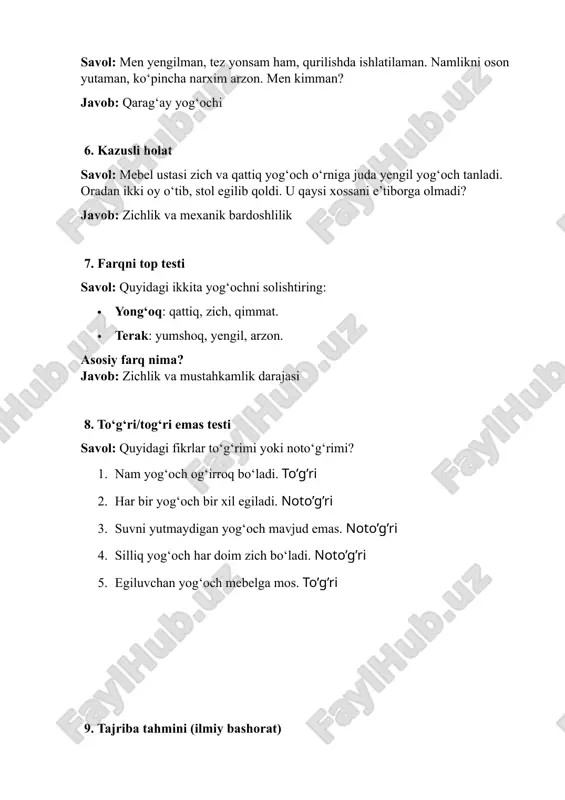 texnologik talim metodikasi - Page 5