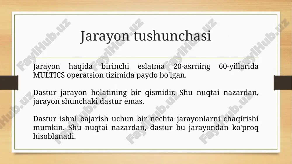 operatsion tizimdagi jarayonlar - Page 5