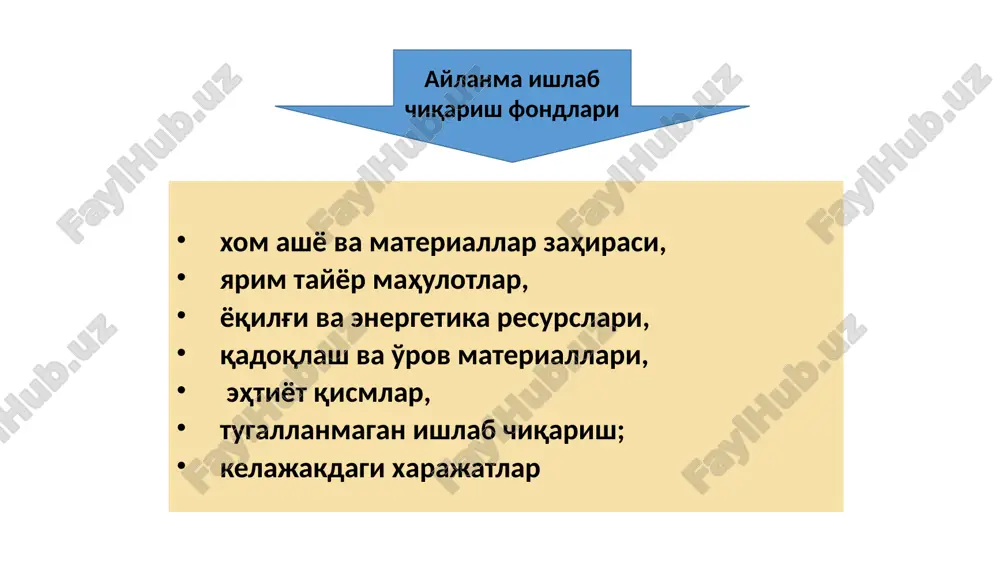 айланма ишлаб чиқариш фондлари - Page 5