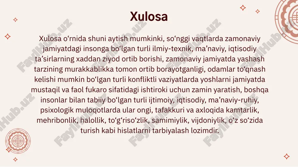 nizo haqida ma'lumotlar - Page 5
